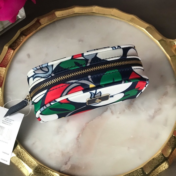 Kate Spade Dawn Breezy Small Dome Cosmetic Bag NWT - Picture 6 of 6